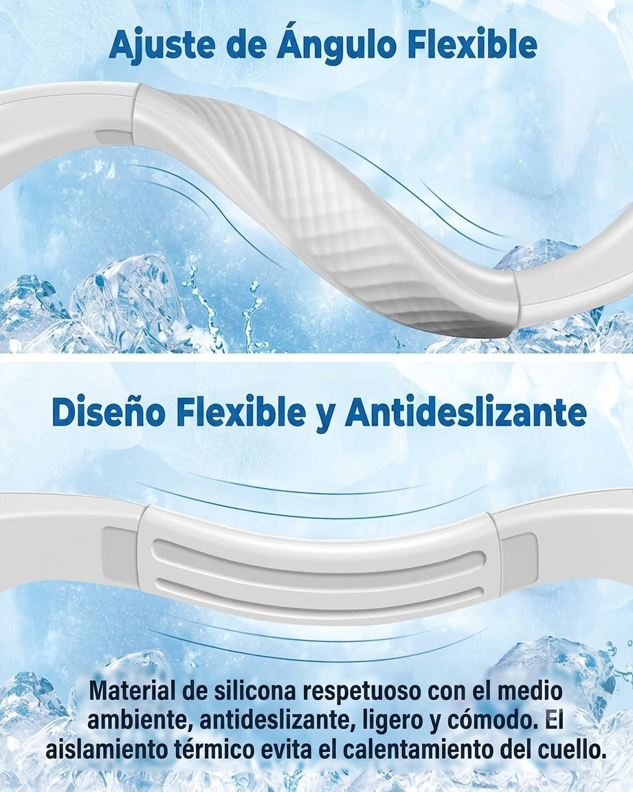 Ventilador de cuello portátil