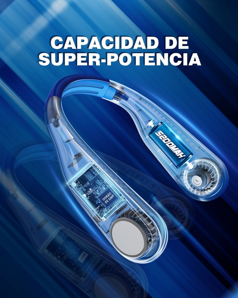 Ventilador de cuello portátil