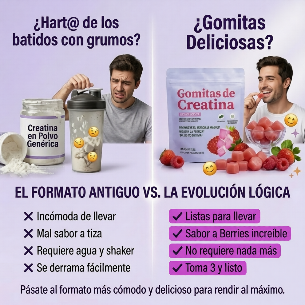 Gomitas de Creatina Premium
