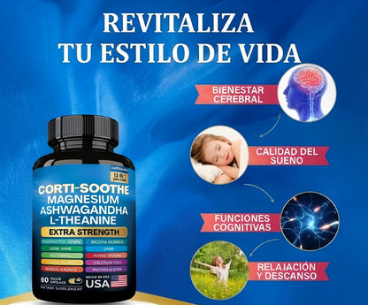 Corti-Soothe - Suplemento Fórmula Premium 13-en-1