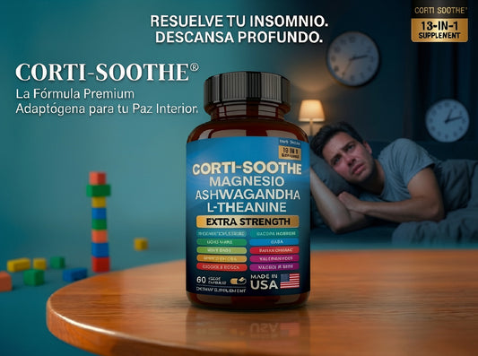 Corti-Soothe - Suplemento Fórmula Premium 13-en-1