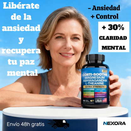 Suplemento Antiestrés Cortisol Balance. Libérate de la tensión diaria y recupera tu energía vital