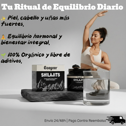 Shilajit Puro del Himalaya - Resina Mineral para Energía y Claridad Mental