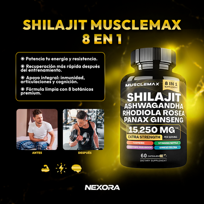 SHILAJIT MUSCLEMAX 8 EN 1