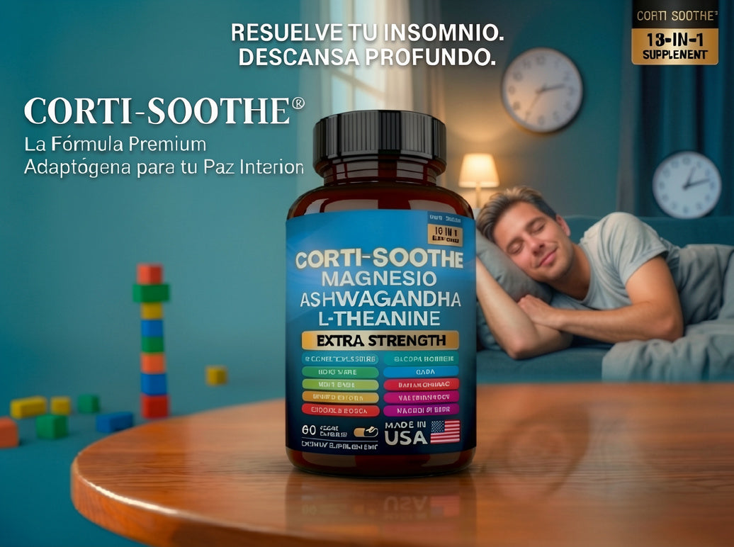 Corti-Soothe - Suplemento Fórmula Premium 13-en-1